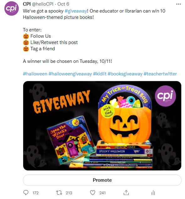 Halloween Giveaway